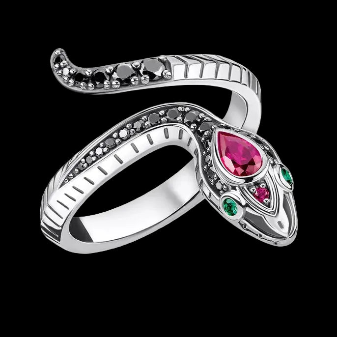 Inspired Ring Snake,European Style Symbol of Seduction Coven Couture Collective