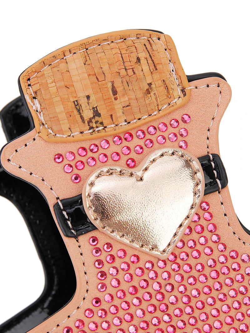 Gothic Kitsch Poison Bottle Shaped Handbag and Purse for Women Dark Lolita Skull Decoration Punk Goth Style Girls Shoulder Bags