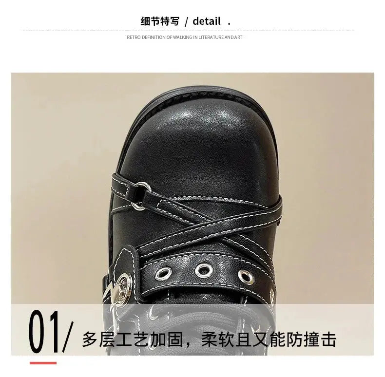 Punk Gothic Pumps Women 2024 New Thick Sole Brand Platform Mary Jane Shoes Wedge High Heels Party Cosplay Designer Lolita Shoes Coven Couture Collective