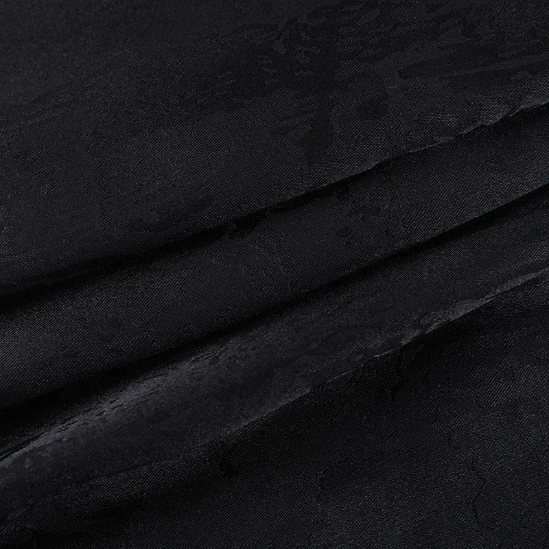 AltGoth Vintage Gothic Black Shirts Women Palace Style Streetwear Y2k E-girl Harajuku V-neck Ruffle Long Sleeve Bluose Cosplay