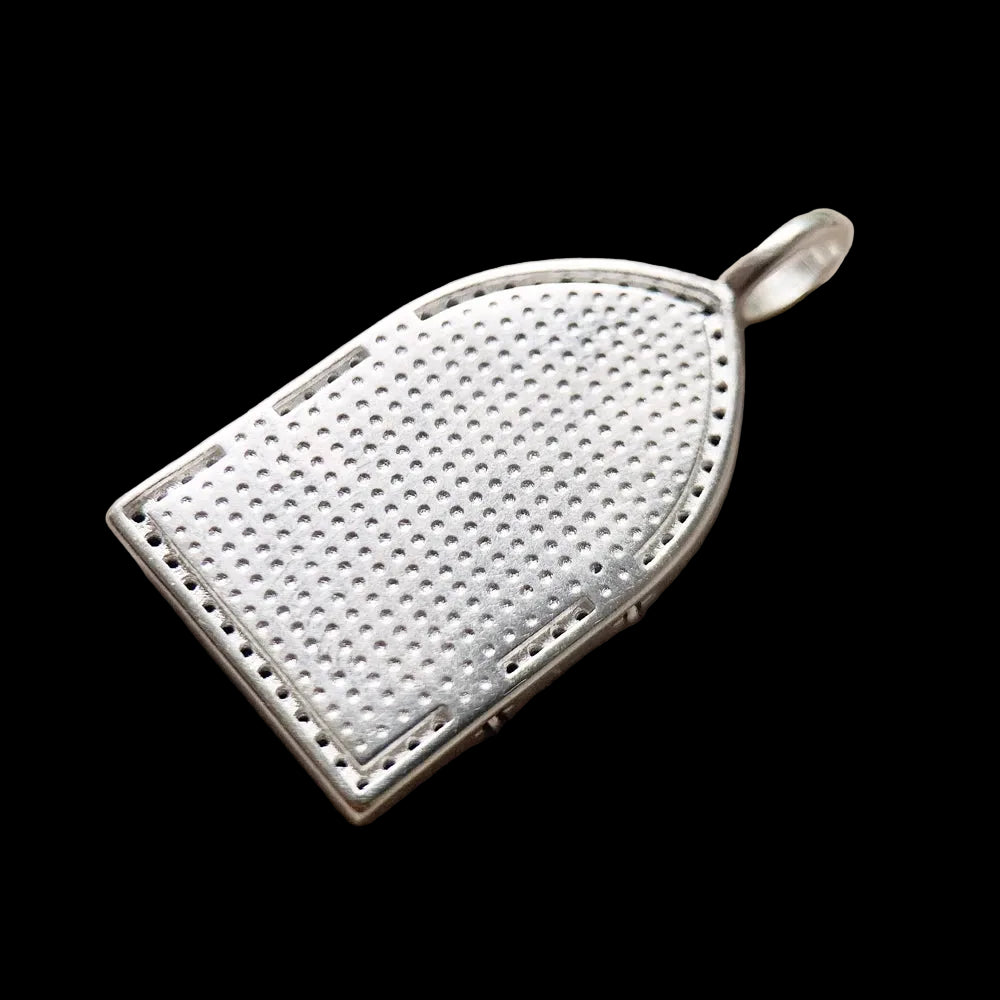 Vintage Crow Window Pendant 925 Sterling Silver Fashion Jewelry for Women & Men Spring Rebel Street Style with Zircon Details