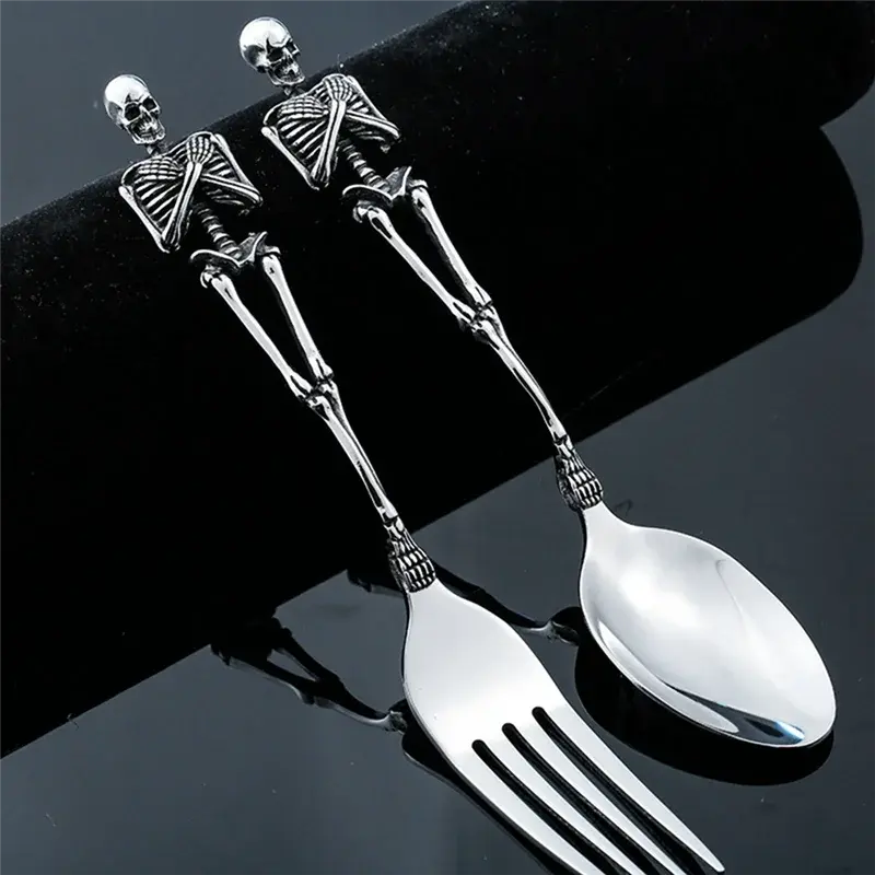 A36T-Halloween Tableware Vintage Dinner Table Flatware Set Christmas Gifts Coven Couture Collective
