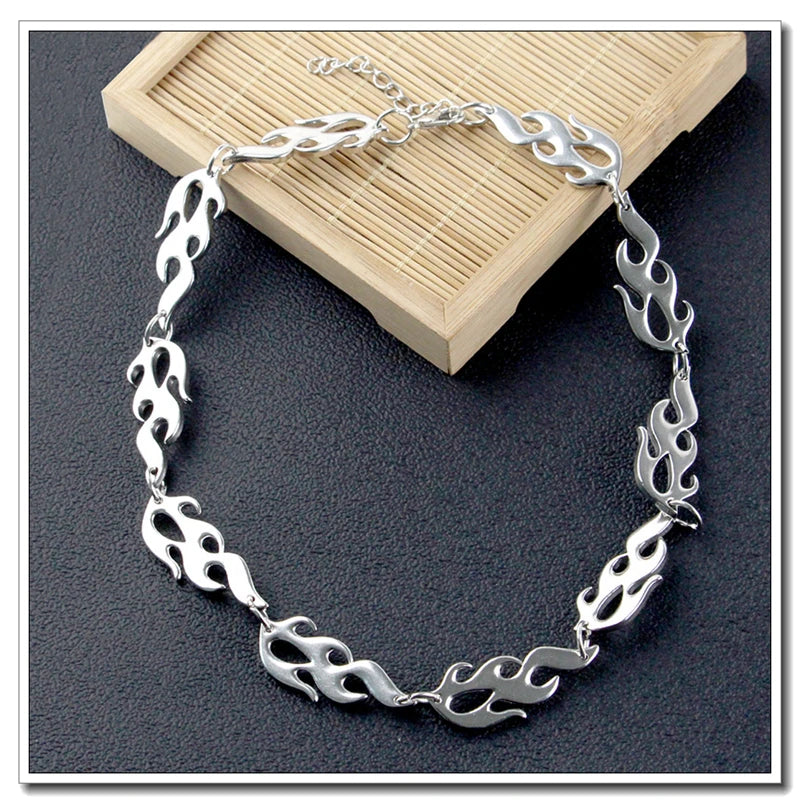 Wire Thorns Iron Unisex Necklaces Women Hip-hop Gothic Punk Style Barbed Wire Small Thorn Chain Collar Choker Jewelry Gift