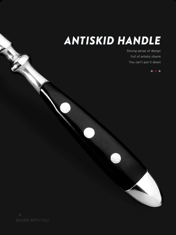 4/6/8 PCS Stainless Steel Dinner Fork Set Modern Western Style Dishes Fruit Dessert European Fine Dining Tableware