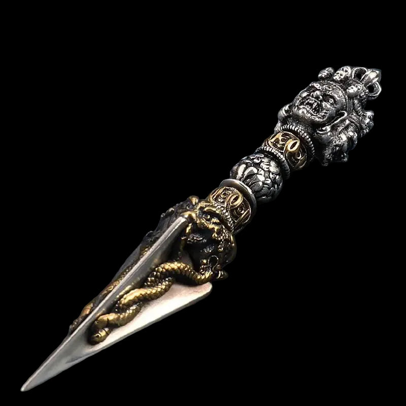 Handmade Sterling Silver Vajra Pendant