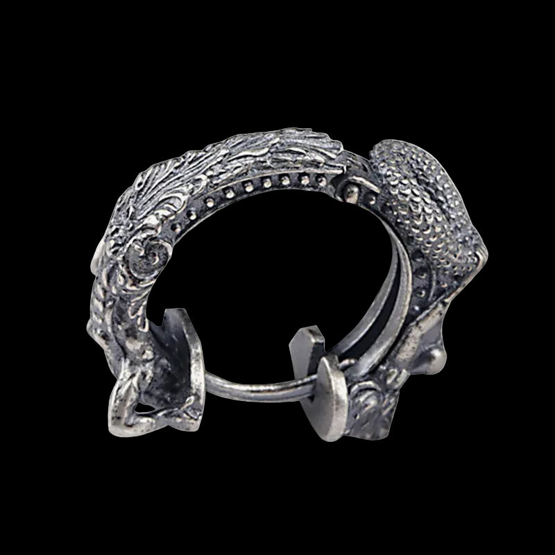 S925 Sterling Silver Vintage Mermaid Earrings