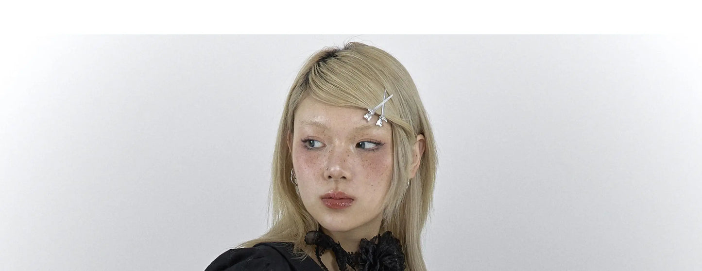 Karrcat Gothic Black Lace Shirt Dark Aesthetic Irregular Blouses Yamamoto Style Grunge Flare Sleeve V-neck Shirt Vintage Y2k Emo