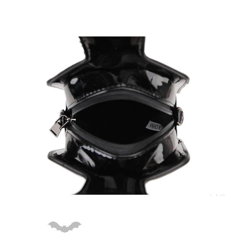 Gothic Kitsch Poison Bottle Shaped Handbag and Purse for Women Dark Lolita Skull Decoration Punk Goth Style Girls Shoulder Bags