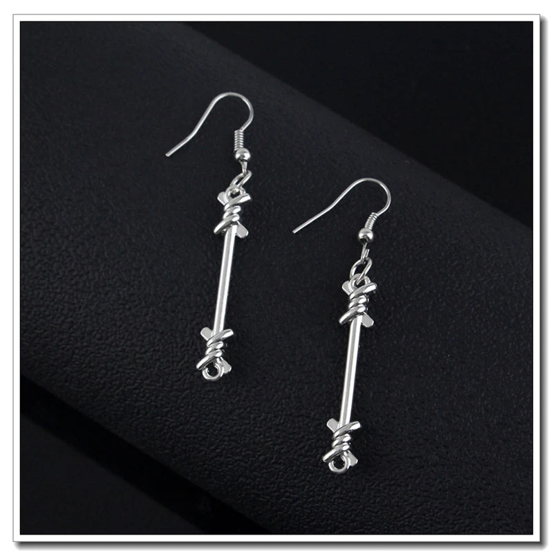 Wire Thorns Iron Unisex Necklaces Women Hip-hop Gothic Punk Style Barbed Wire Small Thorn Chain Collar Choker Jewelry Gift