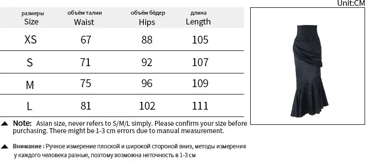 AltGoth Subculture Vintage Gothic Skirt Women Dark Palace Style Y2k E-girl Streetwear Embroidery High Waist Fishtail Skirt Femme