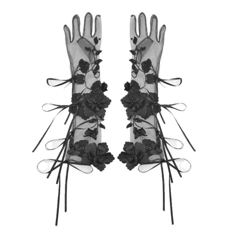 Blood Supply Original Retro Palace Style Goth Velvet Tube Top Dress Mermaid Dress Halloween Winter Subculture Sexy Hot Girl Sets