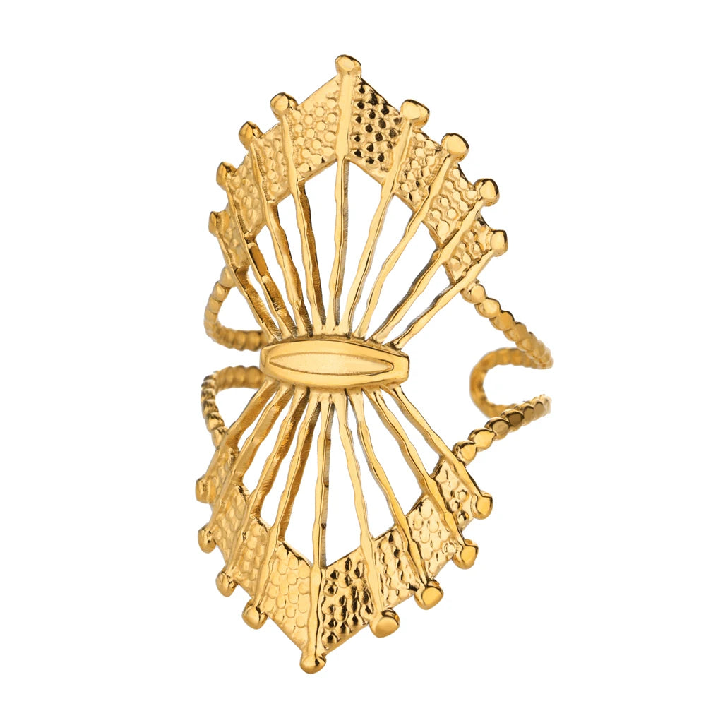 Punk Spider Rings for Women Silver Color Dark Retro Black Gem Spider Ring Hip-Hop Halloween Jewelry Accessories